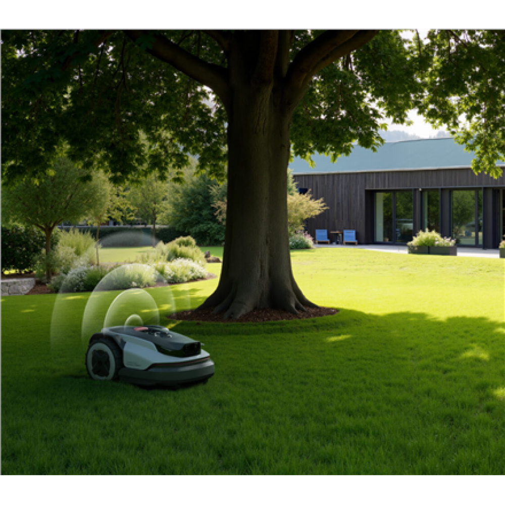 Roborock RockNeo Q110 Mower, 2WD, 1000m², RTK + VSLAM, (Edge Cutting module sold separately)