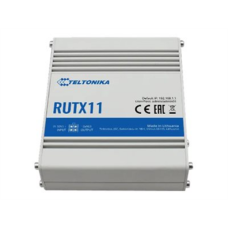 Industrial Router 4G LTE Cat6 DualSIM , RUTX11 , 802.11ac , 867 Mbit/s , 10/100/1000 Mbit/s , Ethernet LAN (RJ-45) ports 4 , Mesh Support No , MU-MiMO Yes , 4G , Antenna type 2xSMA for LTE, 2xRP-SMA for WiFi, 1xRP-SMA for Bluetooth, 1xSMA for GNSS , 1 , 2