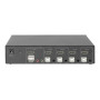Digitus , KVM Switch, 4 Port, Single Display, 4K, HDMI , DS-12880