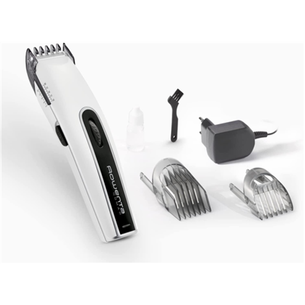 Rowenta , Hair Clipper , TN1400F0 , Cordless , Number of length steps 19 , White/Black