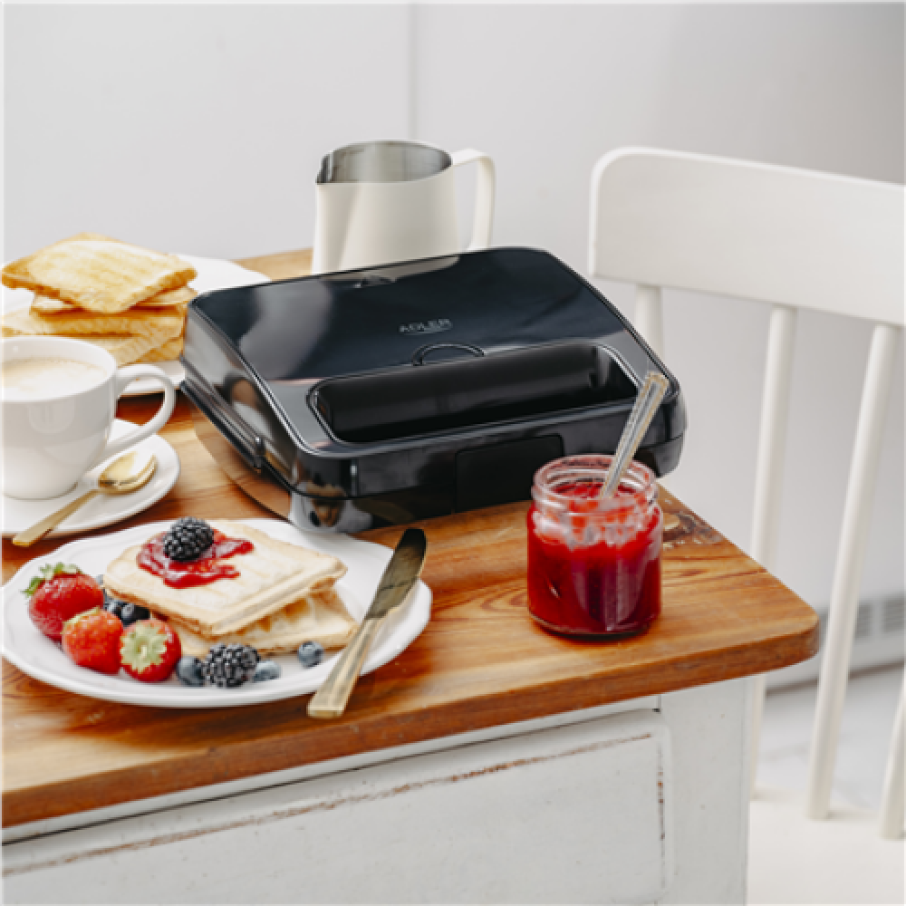 Adler AD 3079 , 750 W , Number of plates 1 , Black