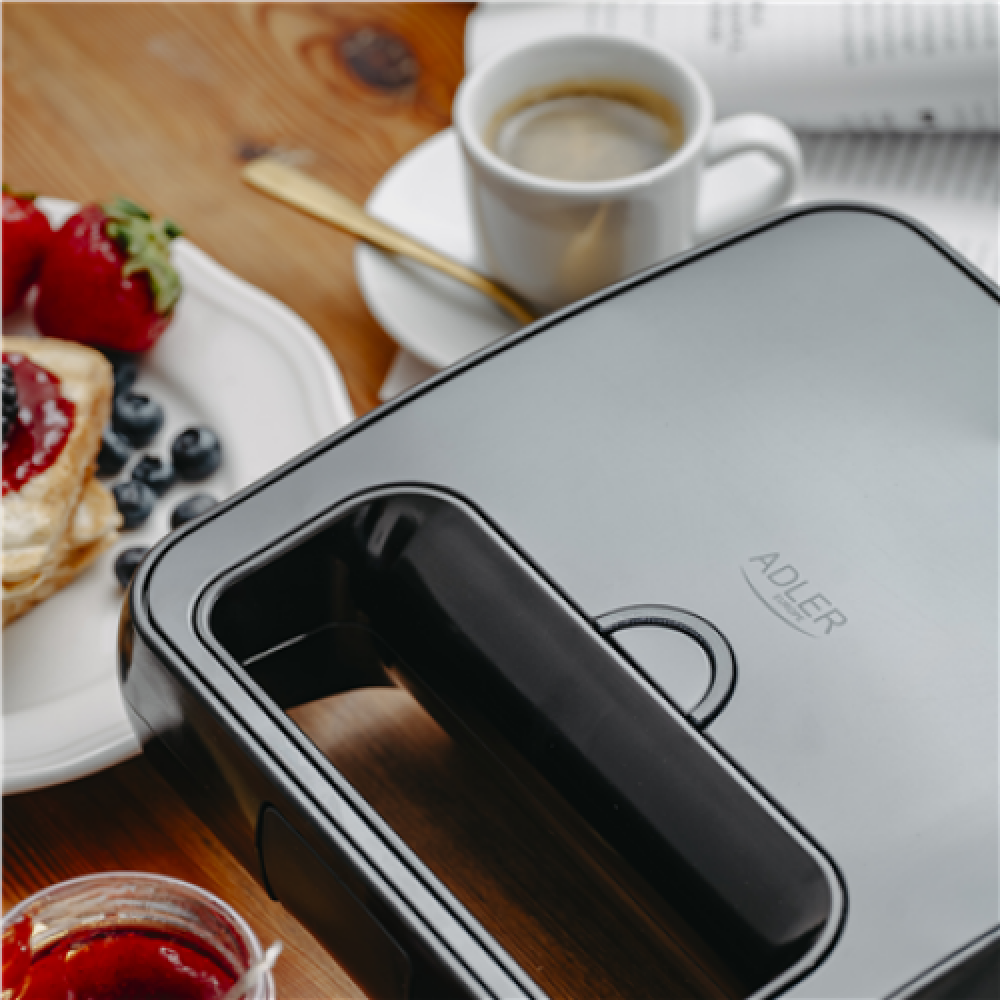 Adler AD 3079 , 750 W , Number of plates 1 , Black