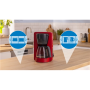 Bosch Coffee Maker , TKA2M114 MyMoment , Drip , 1200 W , Red