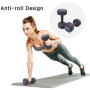 PROIRON PRKNED10K Dumbbell Weight Set, 2 pcs, 10 kg, Black, Neoprene
