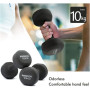 PROIRON PRKNED10K Dumbbell Weight Set, 2 pcs, 10 kg, Black, Neoprene