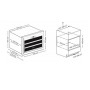 Caso , Wine cooler , WineSafe 18 EB , Energy efficiency class G , Built-in , Bottles capacity Up to 18 bottles , Cooling type Compressor technology , Stainless steel