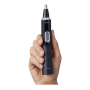 Panasonic Nose & Ear Hair Trimmer with Vortex Cleaning System , ERGN300K503 , Nose and ear trimmer , Wet & Dry