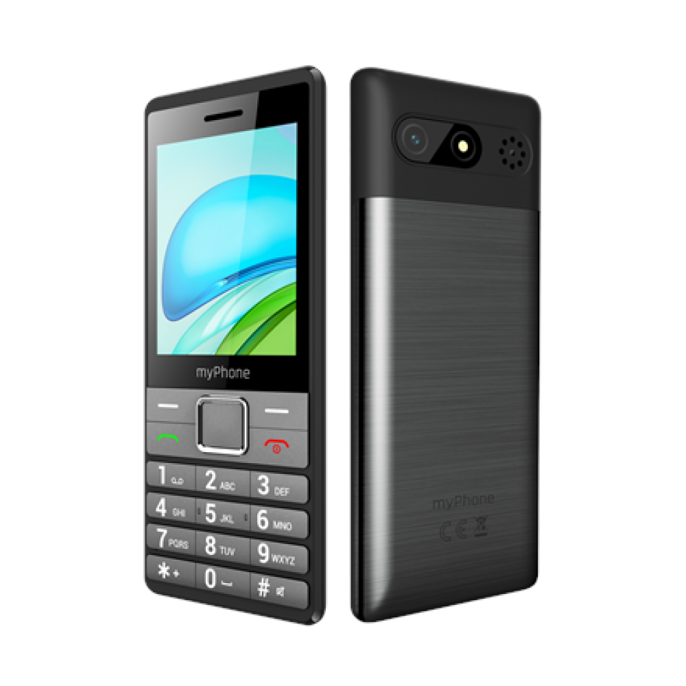 myPhone 7340 LTE , Silver , 2.8 , IPS , 48 MB , 128 MB , Dual SIM , 3G , Main camera resolution 2 MP , 1400 mAh