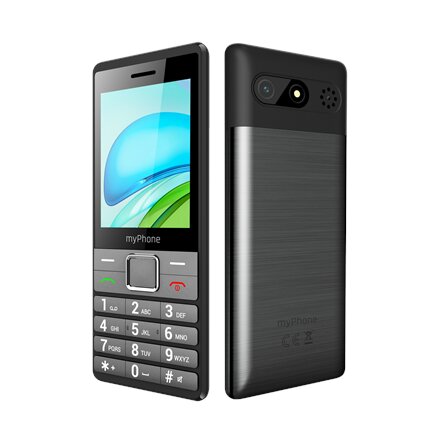 myPhone 7340 LTE , Silver , 2.8 , IPS , 48 MB , 128 MB , Dual SIM , Main camera resolution 2 MP , 1400 mAh