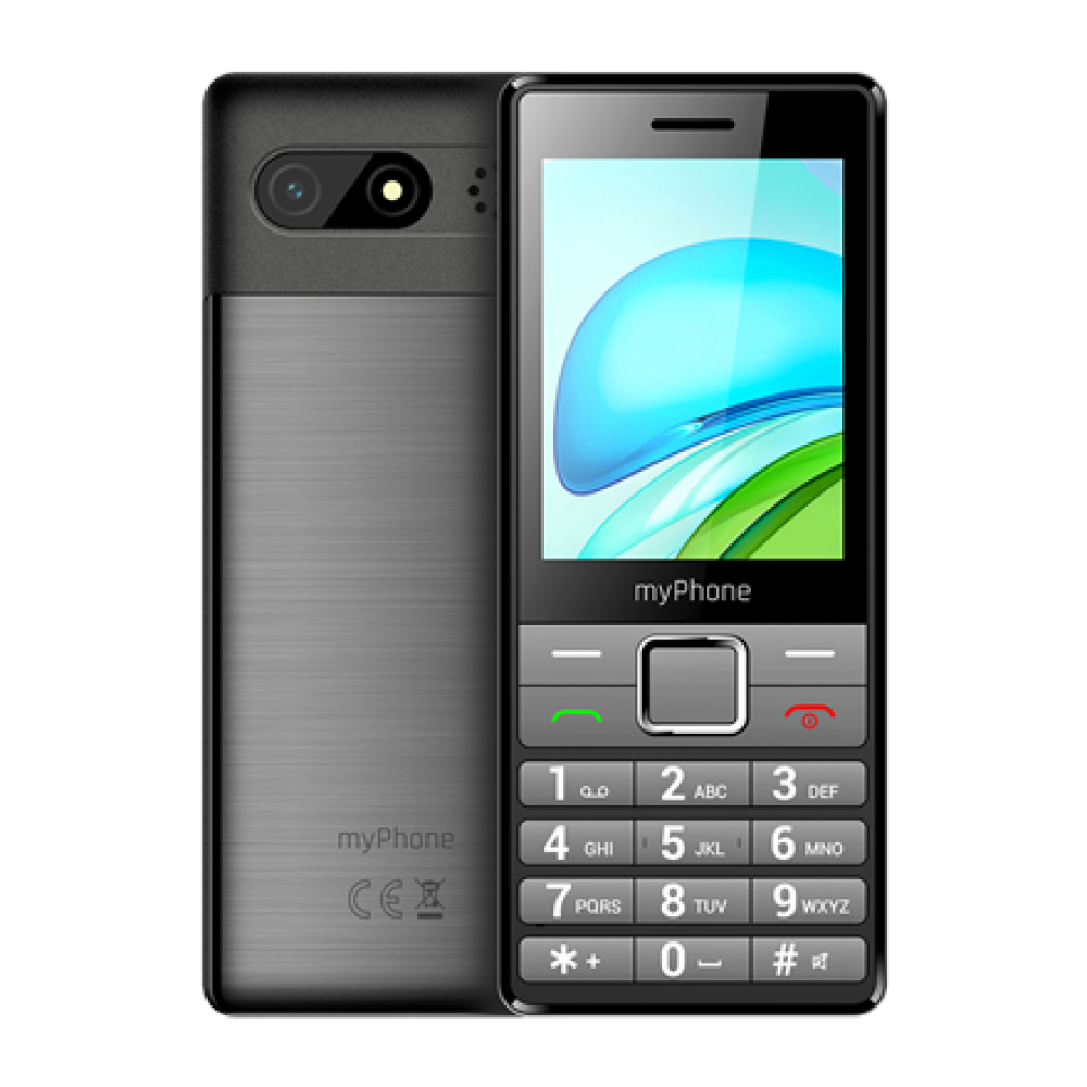 myPhone 7340 LTE , Silver , 2.8 , IPS , 48 MB , 128 MB , Dual SIM , 3G , Main camera resolution 2 MP , 1400 mAh