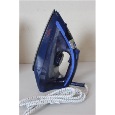 SALE OUT. Tefal FV1713E0 Virtuo Steam iron, Dark Blue , TEFAL , FV1713E0 Virtuo , Steam Iron , 2000 W , Water tank capacity 200 ml , Continuous steam 24 g/min , Dark Blue , USED, WATER MARKS, SCRATCHES