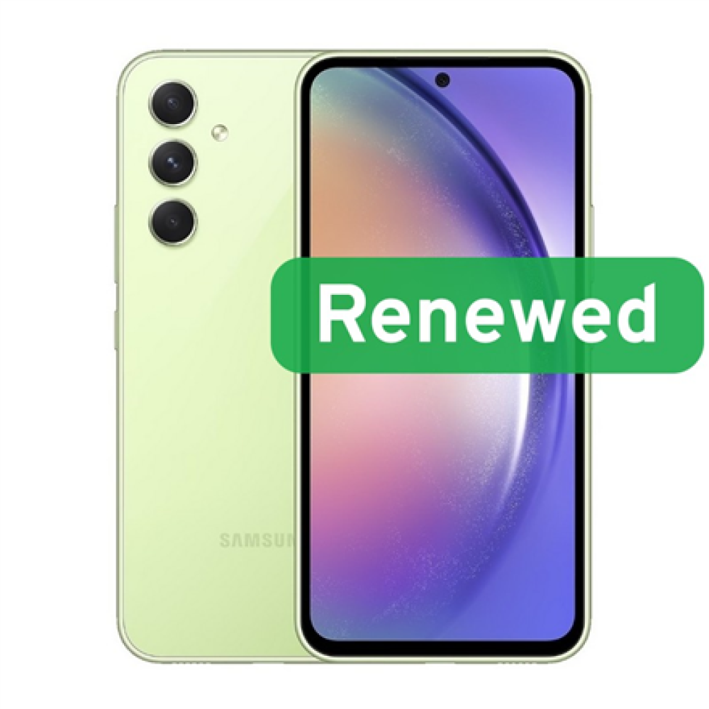 Samsung Renewed Grade A++ , Samsung Galaxy A54 5G , Awesome Lime , 6.4 , Super AMOLED , 128 GB , 5G , Android