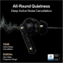 OPPO True wireless earphones , Enco Air5 Pro , Bluetooth , In-ear , Microphone , Black , Noise canceling , Wireless