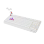 Genesis THOR 230 , Mechanical Gaming Keyboard , Wireless , US , White , 2.4 GHz, Bluetooth, USB , Outemu Red