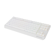 Genesis THOR 230 , Mechanical Gaming Keyboard , Wireless , US , White , 2.4 GHz, Bluetooth, USB , Outemu Red