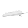 Genesis THOR 230 , Mechanical Gaming Keyboard , Wireless , US , White , 2.4 GHz, Bluetooth, USB , Outemu Red