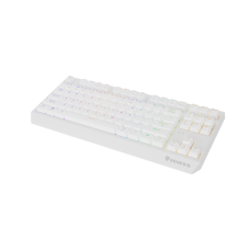 Genesis , THOR 230 , Mechanical Gaming Keyboard , Wireless , US , White , 2.4 GHz, Bluetooth, USB , Outemu Red