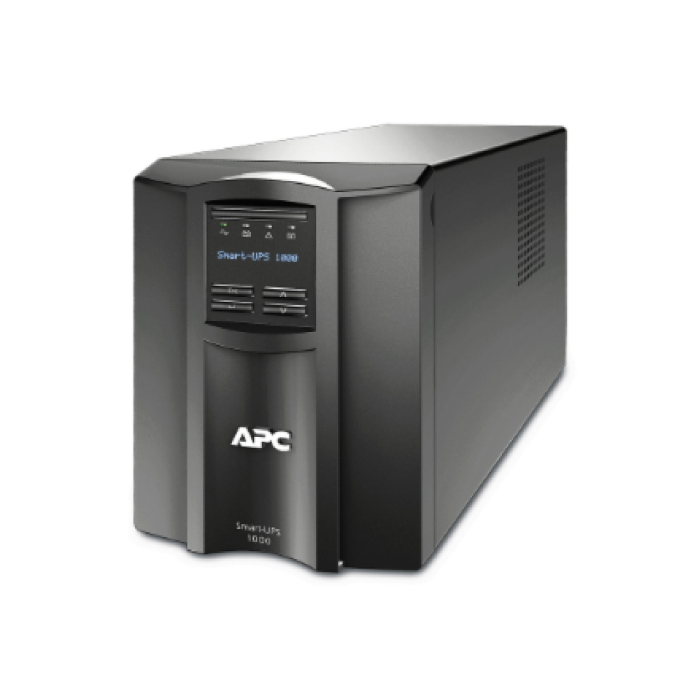 Schneider Electric APC Smart-UPS, Tower, 8x IEC C13 outlets, SmartConnect Port+SmartSlot, AVR, LCD , SMT1000IC , 1000 VA , 700 W , 230 V