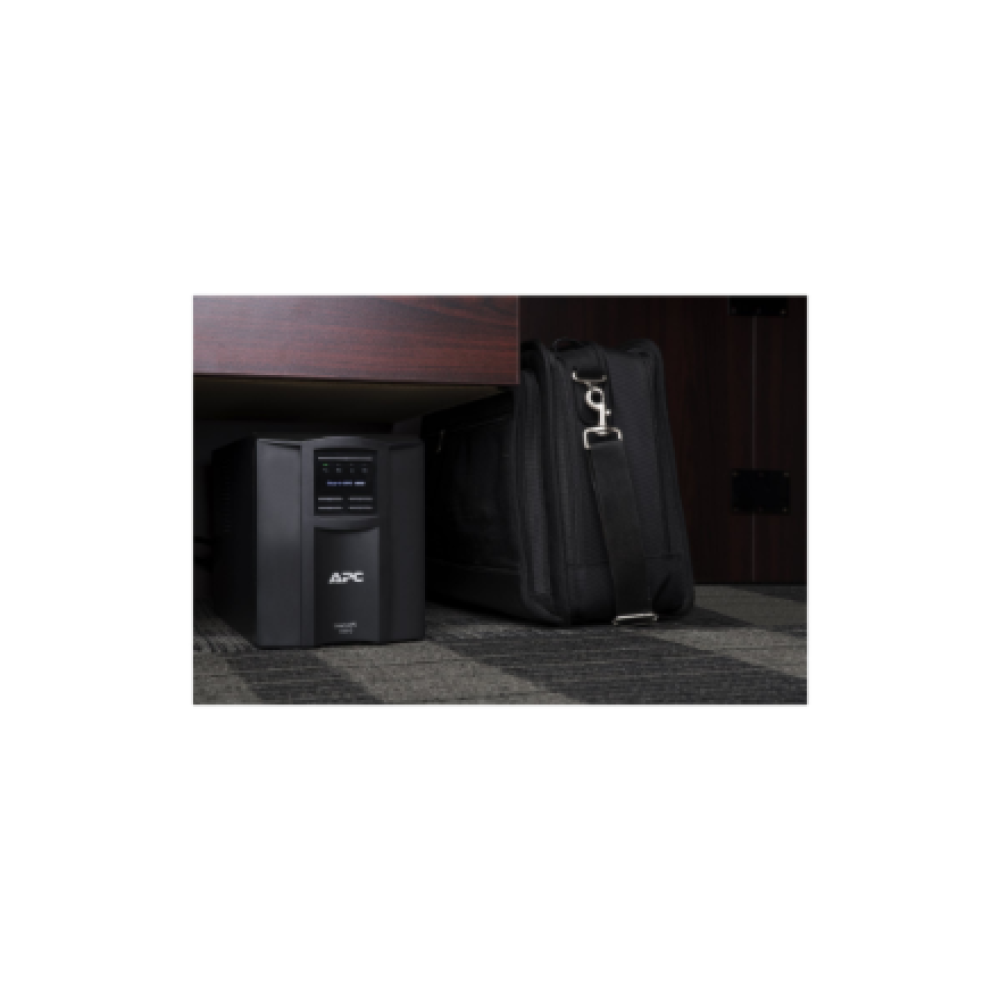 Schneider Electric APC Smart-UPS, Tower, 8x IEC C13 outlets, SmartConnect Port+SmartSlot, AVR, LCD , SMT1000IC , 1000 VA , 700 W , 230 V