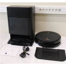 SALE OUT. Ecovacs Robotic Vacuum Cleaner , DEEBOT X9 PRO OMNI , Wet&Dry , Li-ion , 6400 mAh , Dust capacity 0.22 L , 16600 Pa , Black , DAMAGED PACKAGING, USED, DIRTY, SCRATCHED SALE OUT. Ecovacs Robotic Vacuum Cleaner , DEEBOT X9 PRO OMNI , Wet&Dry , Li-ion , 6400 mAh , Dust capacity 0.22 L , 16600 Pa , Black , DAMAGED PACKAGING, USED, DIRTY, SCRATCHED