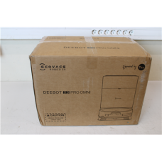 SALE OUT. Ecovacs DEEBOT X9 PRO OMNI Vacuum cleaner, Robot, Wet&Dry, ZeroTangle Technology, TruEdge Adaptive Edge Mopping, YIKO AI, Black + , Ecovacs Robotic Vacuum Cleaner , DEEBOT X9 PRO OMNI , Wet&Dry , Li-ion , 6400 mAh , Dust capacity 0.22 L 