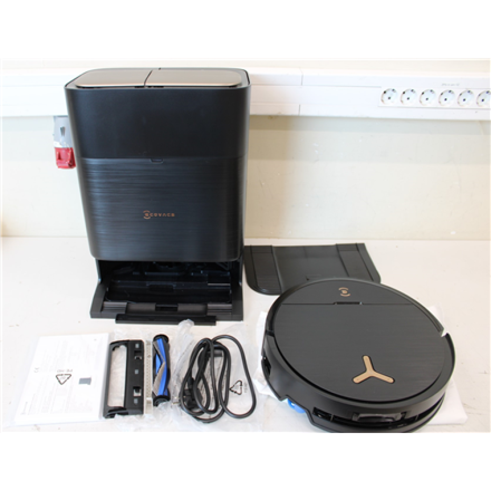 SALE OUT. Ecovacs DEEBOT X9 PRO OMNI Vacuum cleaner, Robot, Wet&Dry, ZeroTangle Technology, TruEdge Adaptive Edge Mopping, YIKO AI, Black + , Ecovacs Robotic Vacuum Cleaner , DEEBOT X9 PRO OMNI , Wet&Dry , Li-ion , 6400 mAh , Dust capacity 0.22 L 