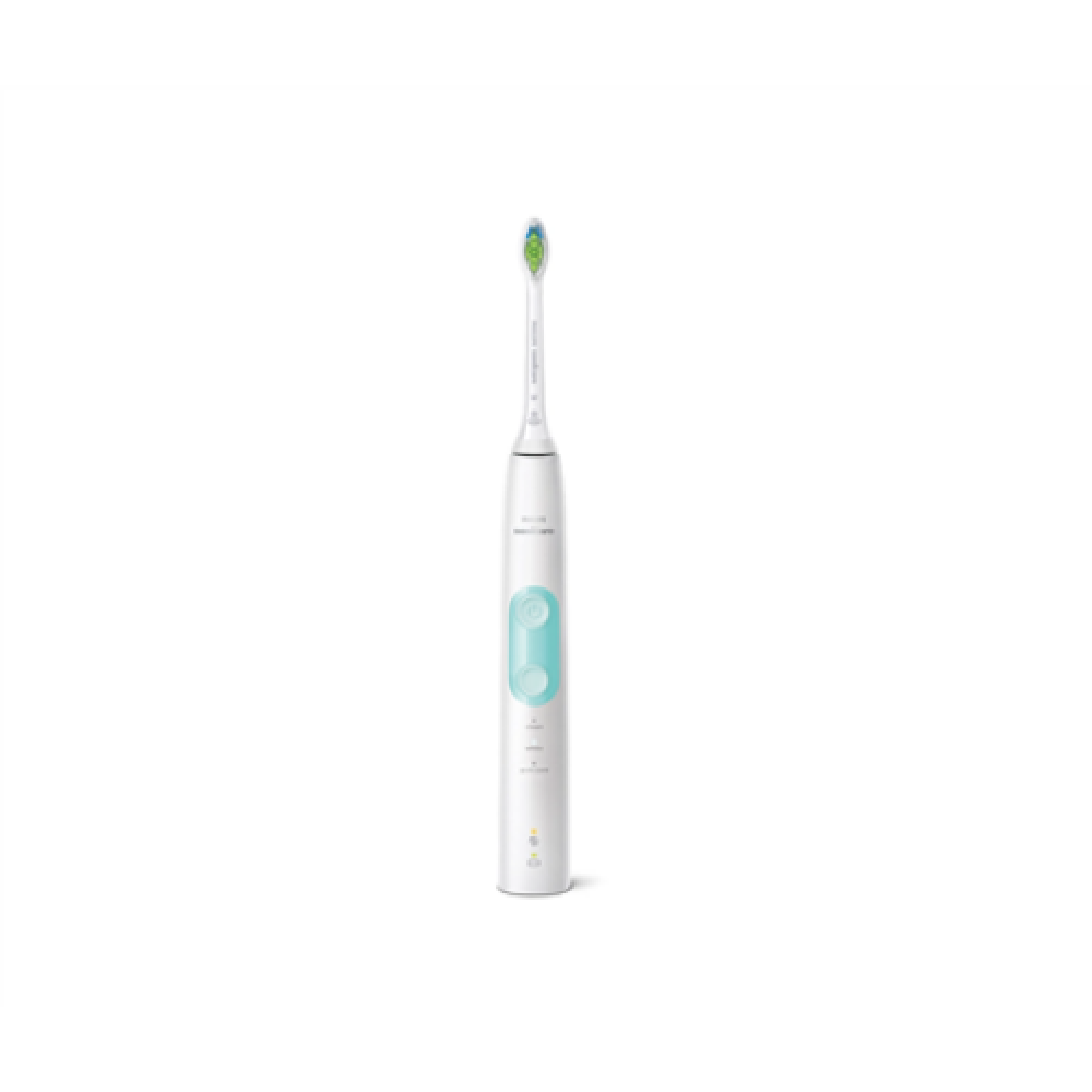 Philips , Electric Toothbrush , HX6857/28 Sonicare ProtectiveClean 5100 , Rechargeable , For adults , Number of brush heads included 1 , Number of teeth brushing modes 3 , Sonic technology , White