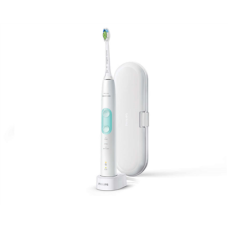 Philips , Electric Toothbrush , HX6857/28 Sonicare ProtectiveClean 5100 , Rechargeable , For adults , Number of brush heads included 1 , Number of teeth brushing modes 3 , Sonic technology , White