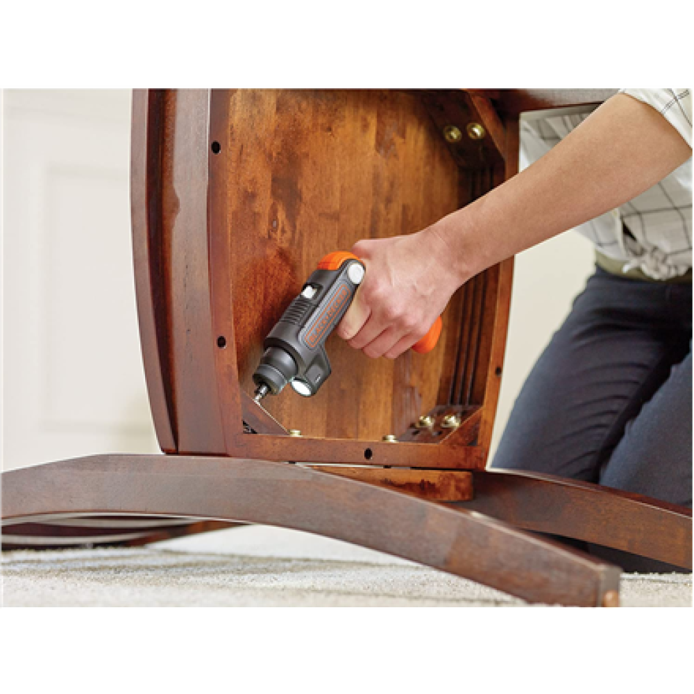 BLACK & DECKER Cordless screwdriver , BDCSFL20C-QW , 3.6 V , 1.5 Ah , Li-Ion