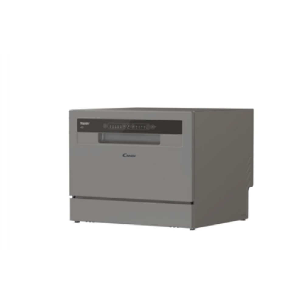 Candy , Dishwasher , 6E51LS , Table , Width 55 cm , Number of place settings 6 , Number of programs 8 , Energy efficiency class E , Silver