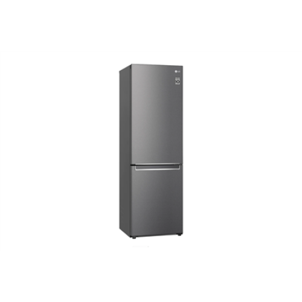 LG Refrigerator GBB61DSJMN Energy efficiency class E, Free standing, Combi, Height 186 cm, Fridge net capacity 234 L, Freezer net capacity 107 L, Display, 36 dB, Stainless steel