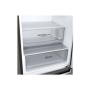 LG Refrigerator GBB61DSJMN Energy efficiency class E, Free standing, Combi, Height 186 cm, Fridge net capacity 234 L, Freezer net capacity 107 L, Display, 36 dB, Stainless steel