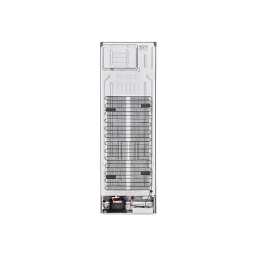 LG Refrigerator GBB61DSJMN Energy efficiency class E, Free standing, Combi, Height 186 cm, Fridge net capacity 234 L, Freezer net capacity 107 L, Display, 36 dB, Stainless steel