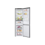 LG Refrigerator GBB61DSJMN Energy efficiency class E, Free standing, Combi, Height 186 cm, Fridge net capacity 234 L, Freezer net capacity 107 L, Display, 36 dB, Stainless steel