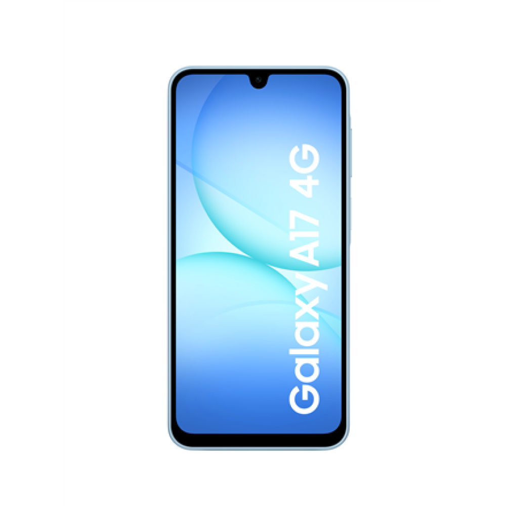 Samsung , Galaxy , A17 , Blue , 6.7 , Super AMOLED , 1080 x 2340 pixels , Mediatek , Helio G99 , Internal RAM 4 GB , 128 GB , Dual SIM , MicroSD , 3G , 4G , Main camera resolution 50 MP , Secondary camera resolution 5 MP , Android , 5000 mAh