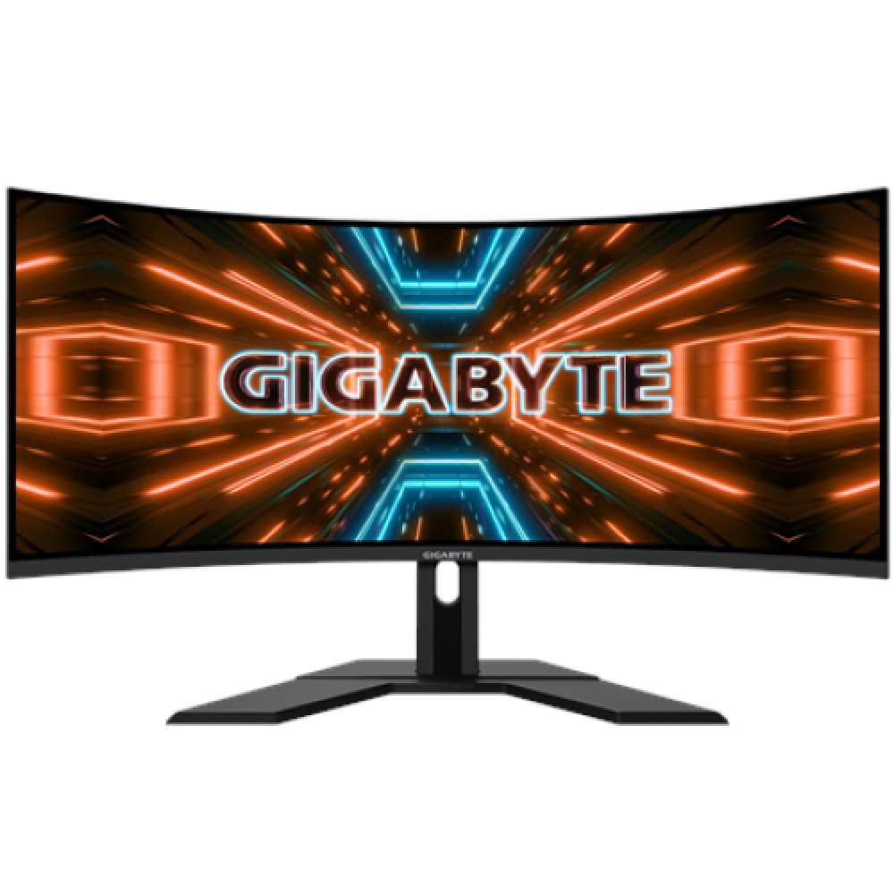 Gigabyte , Gaming Monitor , G34WQC A , 34 , VA , QHD , 21:9 , 144 Hz , 1 ms , 3440 x 1440 pixels , 350 cd/m² , HDMI ports quantity 2 , Black , Warranty 36 month(s)
