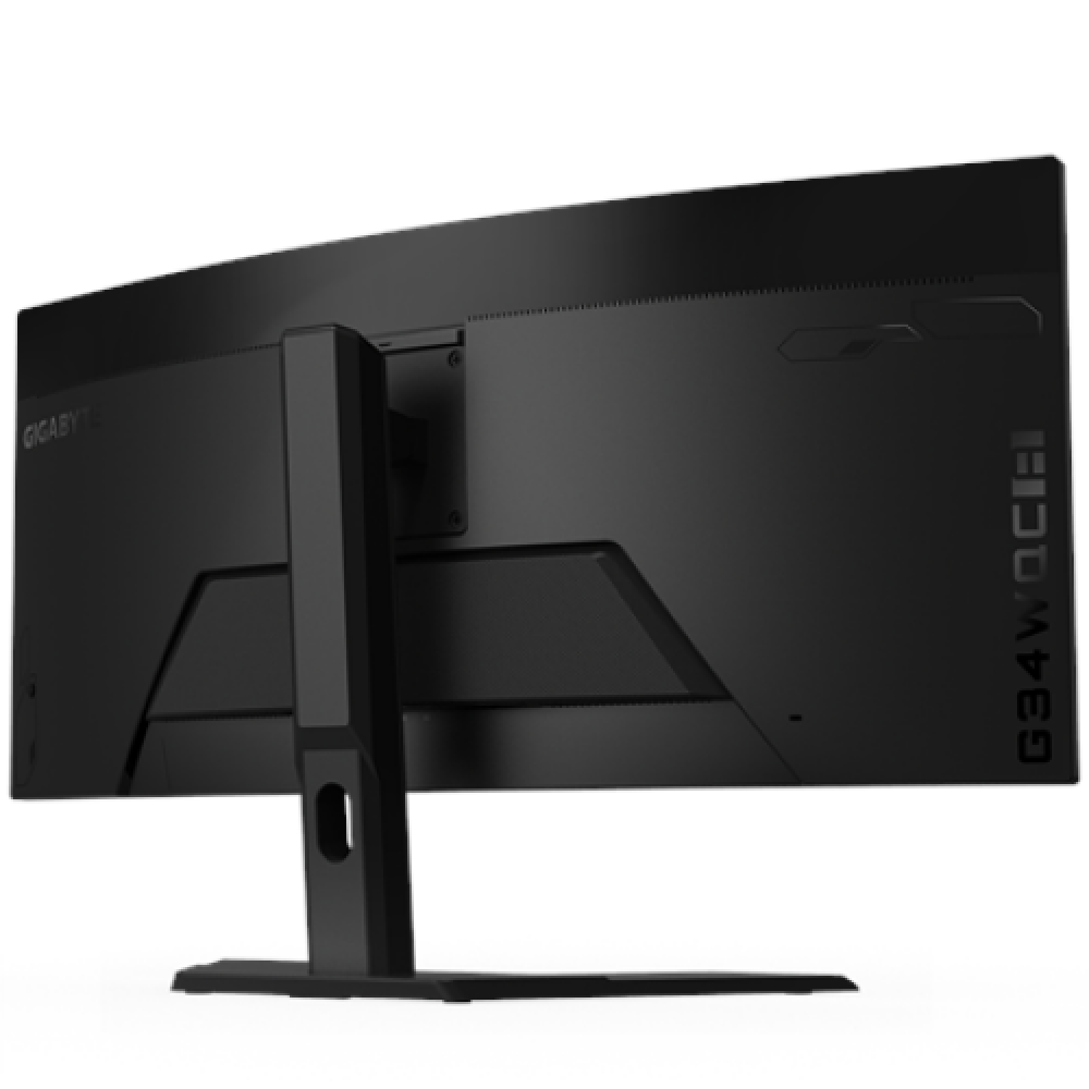 Gigabyte , Gaming Monitor , G34WQC A , 34 , VA , QHD , 21:9 , 144 Hz , 1 ms , 3440 x 1440 pixels , 350 cd/m² , HDMI ports quantity 2 , Black , Warranty 36 month(s)