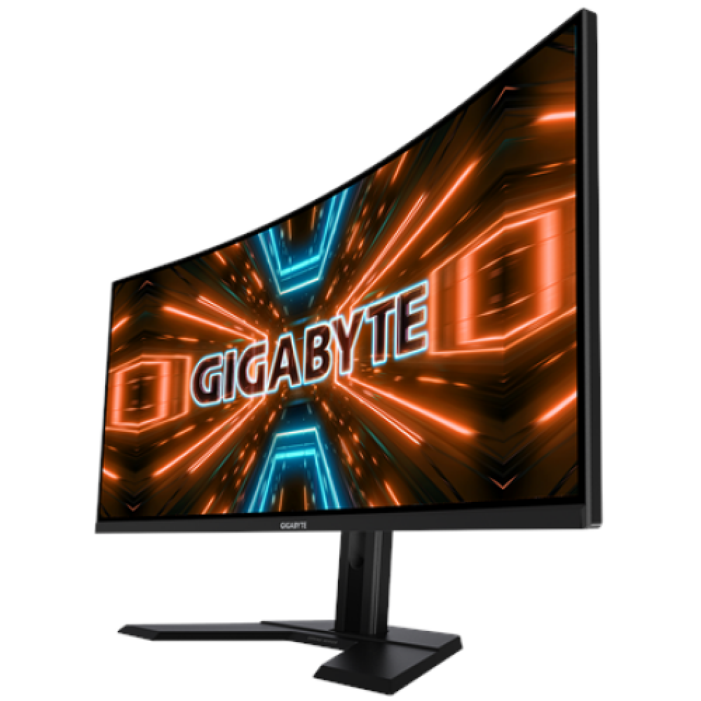 Gigabyte , Gaming Monitor , G34WQC A , 34 , VA , QHD , 21:9 , 144 Hz , 1 ms , 3440 x 1440 pixels , 350 cd/m² , HDMI ports quantity 2 , Black , Warranty 36 month(s)