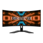 Gigabyte , Gaming Monitor , G34WQC A , 34 , VA , QHD , 21:9 , 144 Hz , 1 ms , 3440 x 1440 pixels , 350 cd/m² , HDMI ports quantity 2 , Black , Warranty 36 month(s)