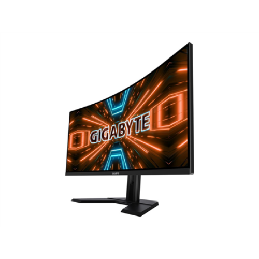 Gigabyte , Gaming Monitor , G34WQC A , 34 , VA , QHD , 21:9 , 144 Hz , 1 ms , 3440 x 1440 pixels , 350 cd/m² , HDMI ports quantity 2 , Black , Warranty 36 month(s)