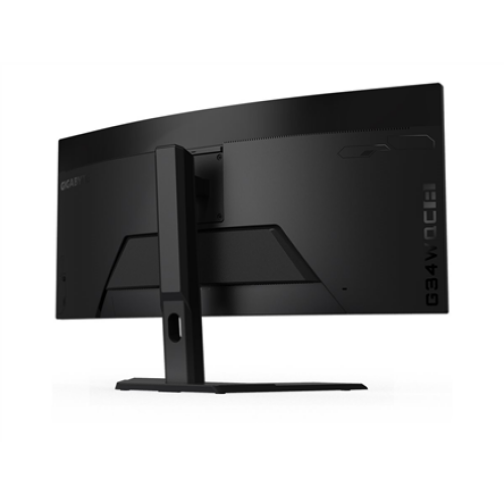 Gigabyte , Gaming Monitor , G34WQC A , 34 , VA , QHD , 21:9 , 144 Hz , 1 ms , 3440 x 1440 pixels , 350 cd/m² , HDMI ports quantity 2 , Black , Warranty 36 month(s)