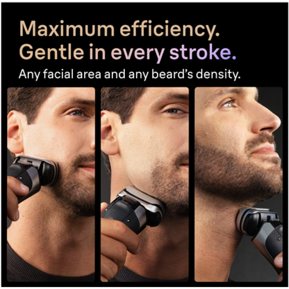Braun Shaver , 9600s Series 9 PRO , Operating time (max) 60 min , Wet & Dry , Lithium Ion , Black