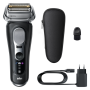 Braun Shaver , 9600s Series 9 PRO , Operating time (max) 60 min , Wet & Dry , Lithium Ion , Black