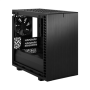 Fractal Design , Define 7 Nano , Side window , Black Solid , Mini ITX, Mini-DTX , Power supply included No , ATX