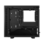 Fractal Design , Define 7 Nano , Side window , Black Solid , Mini ITX, Mini-DTX , Power supply included No , ATX