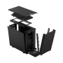 Fractal Design , Define 7 Nano , Side window , Black Solid , Mini ITX, Mini-DTX , Power supply included No , ATX