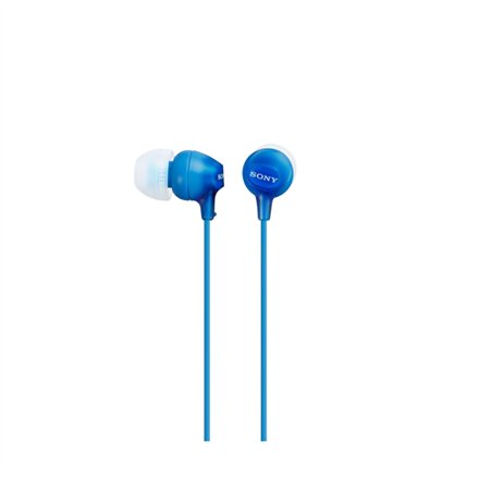 Sony , EX series , MDR-EX15LP , In-ear , Blue
