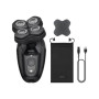 Philips Head Shaver , Pro 5000 Series HS5980/15 , Operating time (max) 60 min , Wet & Dry , Lithium , Deep Black