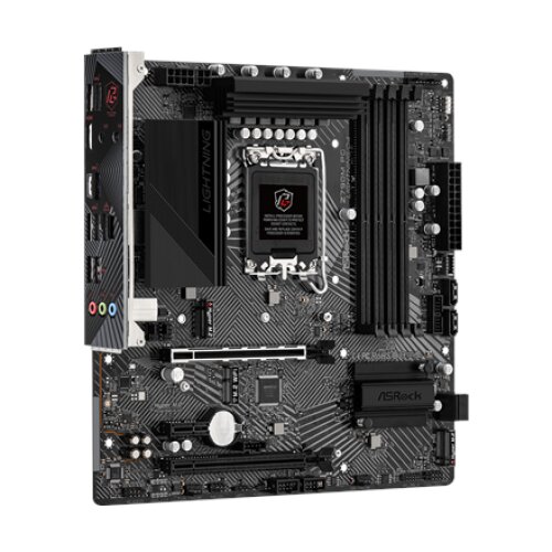 ASRock , Z790M PG LIGHTNING/D4 , Processor family Intel , Processor socket LGA1700 , DDR4 DIMM , Supported hard disk drive interfaces SATA, M.2 , Number of SATA connectors 4