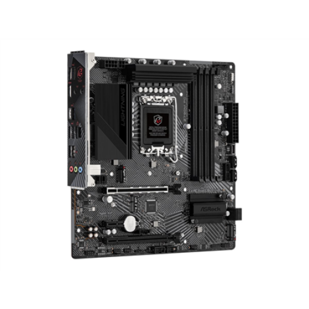 ASRock , Z790M PG LIGHTNING/D4 , Processor family Intel , Processor socket LGA1700 , DDR4 DIMM , Supported hard disk drive interfaces SATA, M.2 , Number of SATA connectors 4